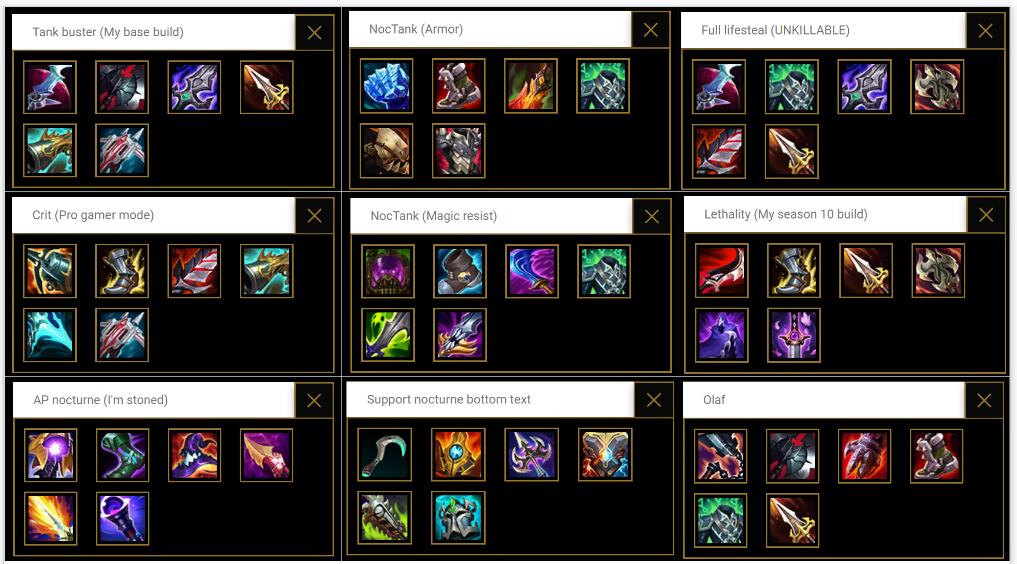 nocturne build jungle