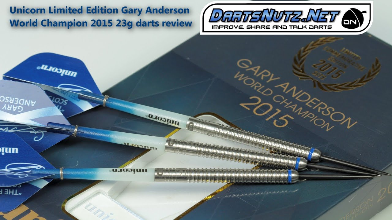 unicorn gary anderson darts