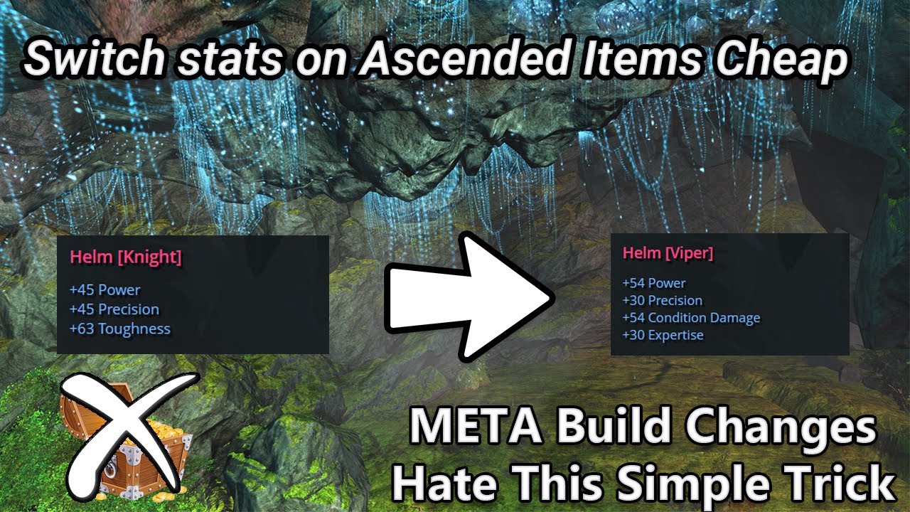 gw2 how to change ascended stats