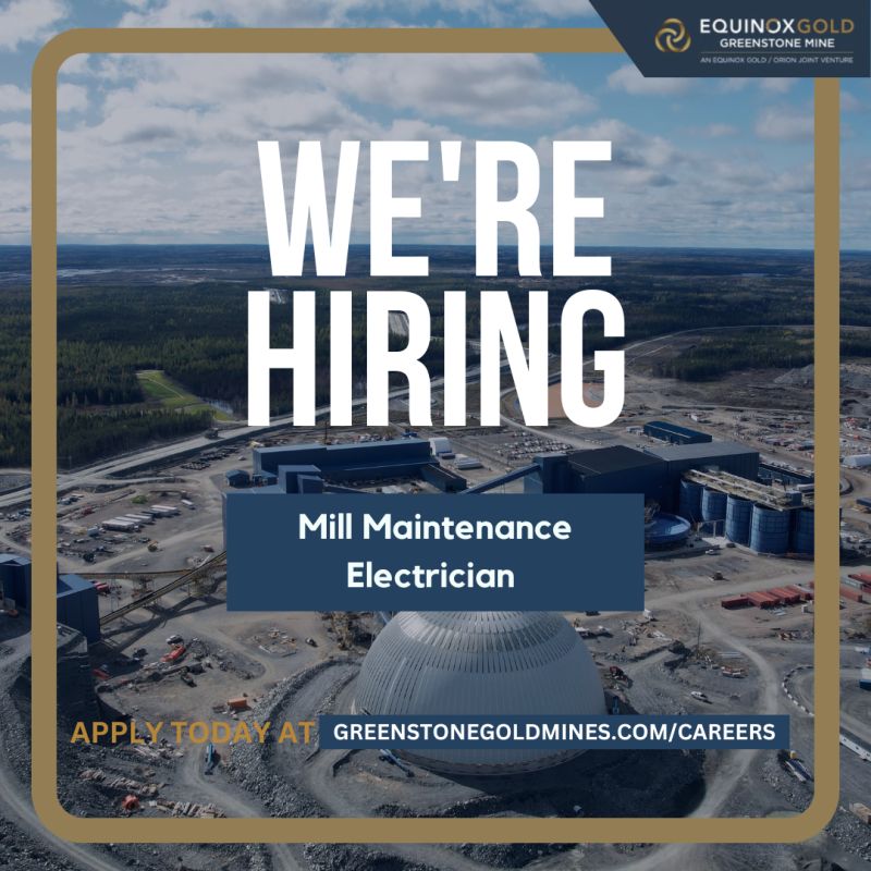 greenstone gold mines jobs