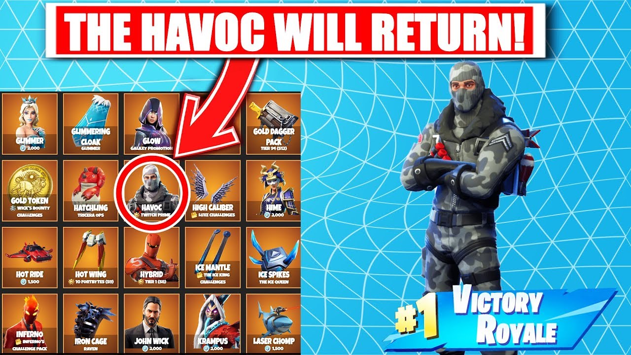 is the havoc skin rare