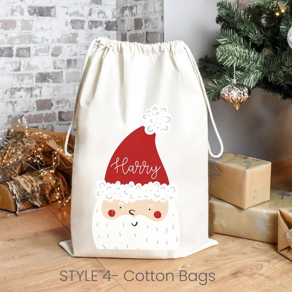 etsy santa sacks