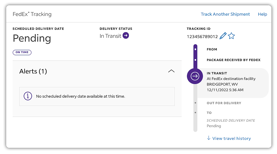 fedex tracking ca