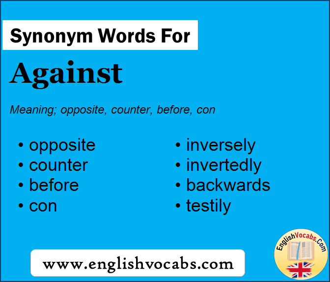 against synonyms