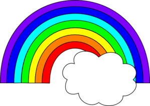 clip art rainbow