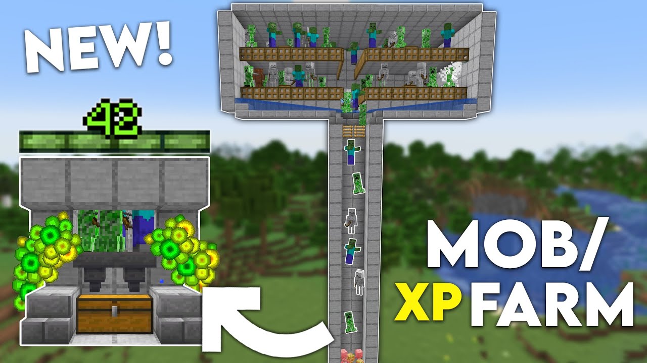 how to make a xp farm in minecraft