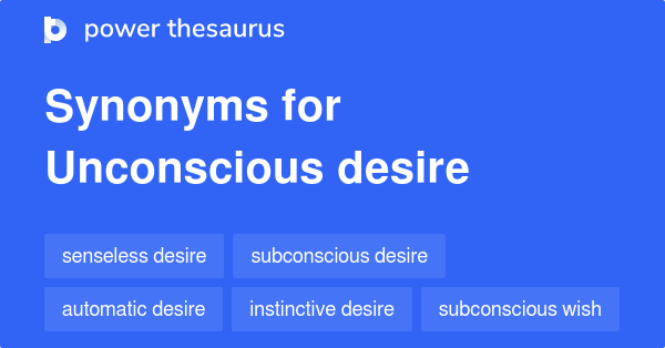 desire synonym