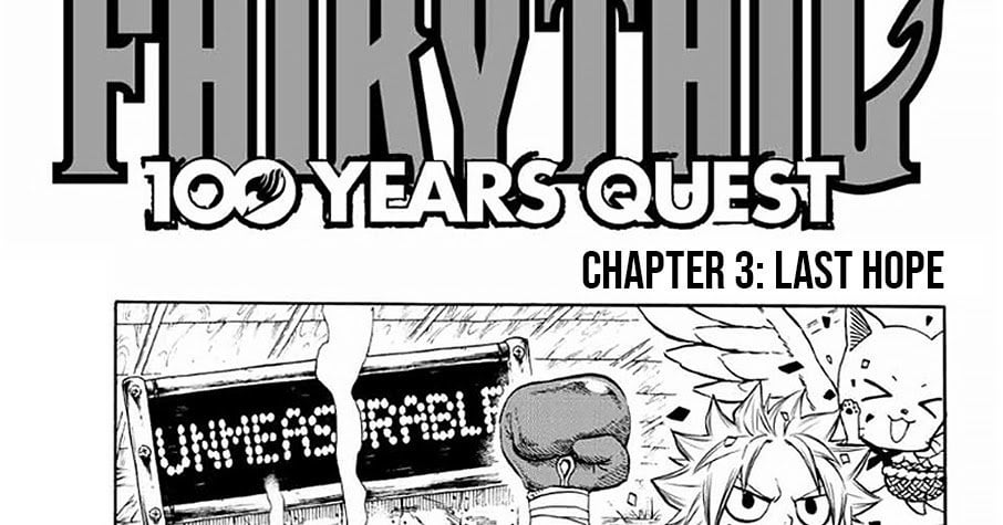 fairy tail 100 year quest chapter 3