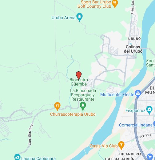 google maps santa cruz bolivia
