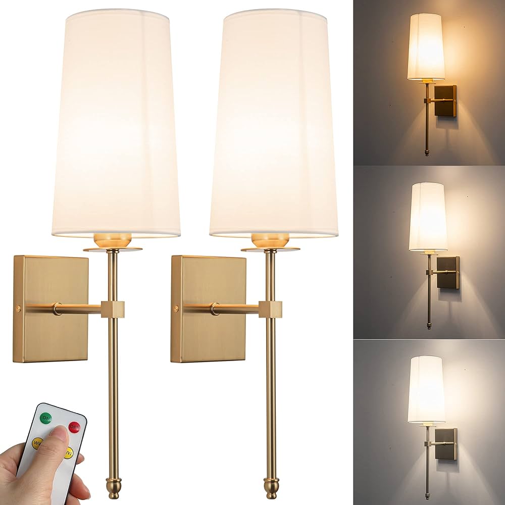 battery powered indoor wall lights