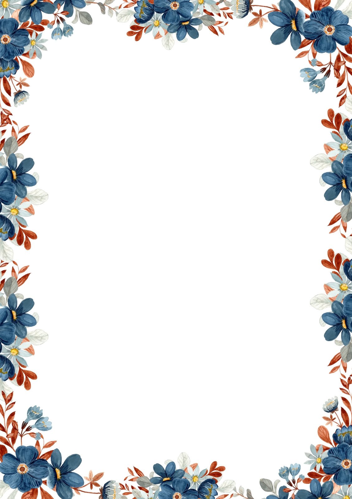 flower page border