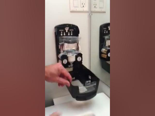 how to open scj professional soap dispenser