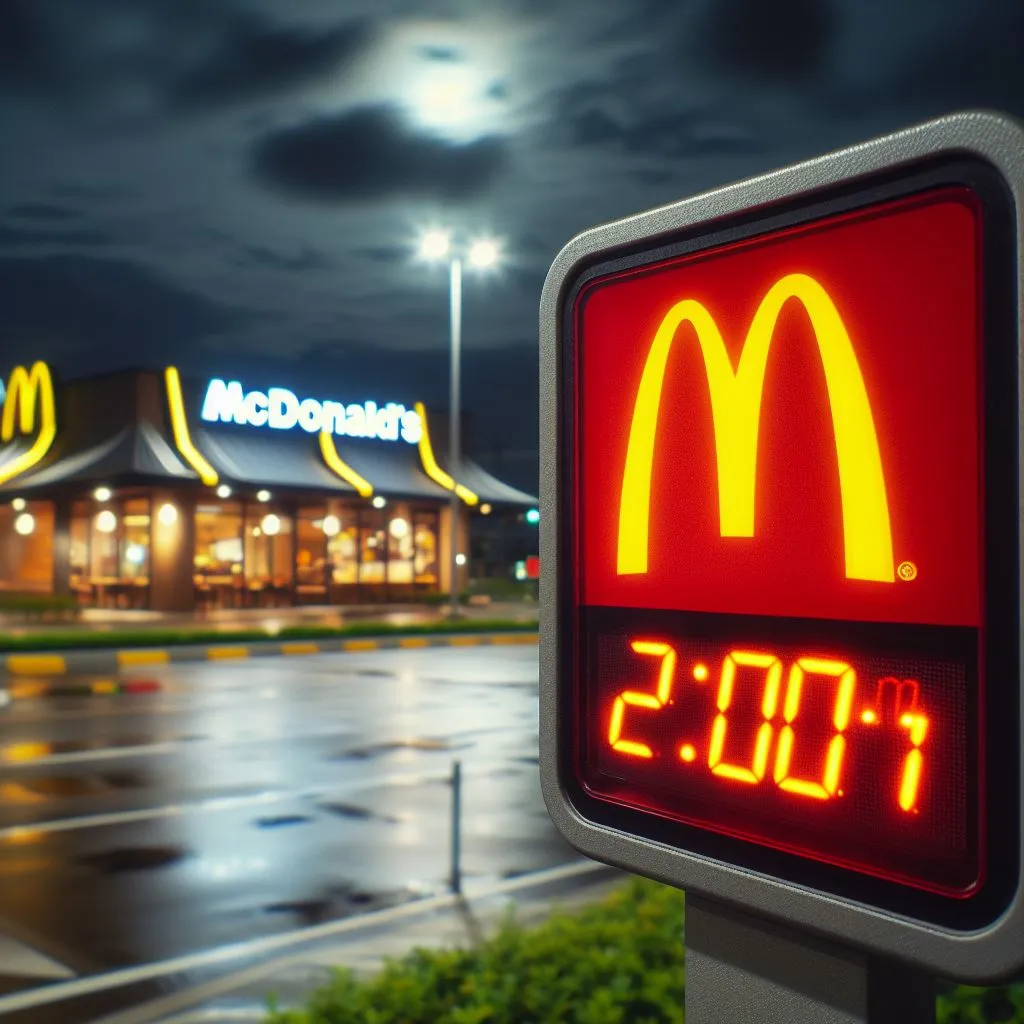 what time does mcdonalds close