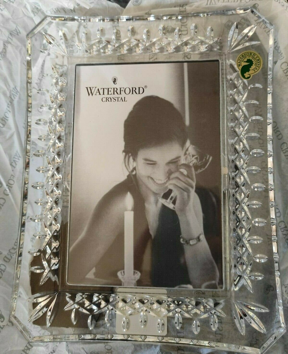 waterford crystal photo frame