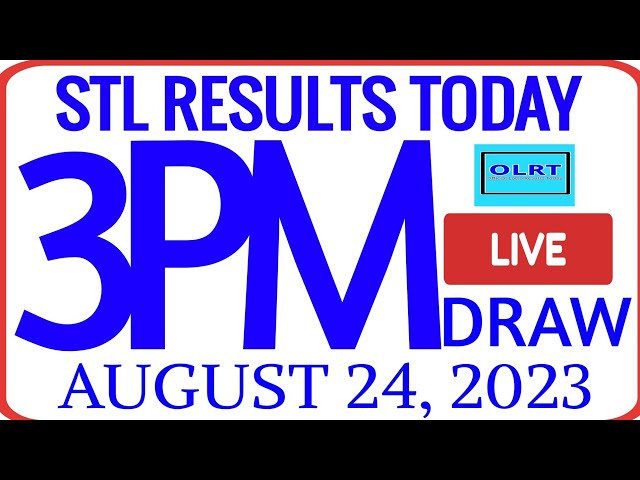 stl result august 24 2023