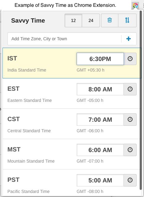 cst to ist timings