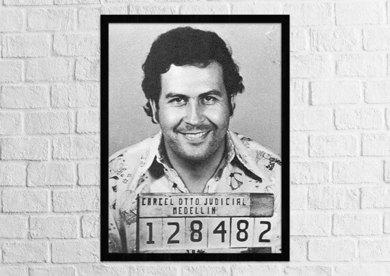 pablo escobar mug shot