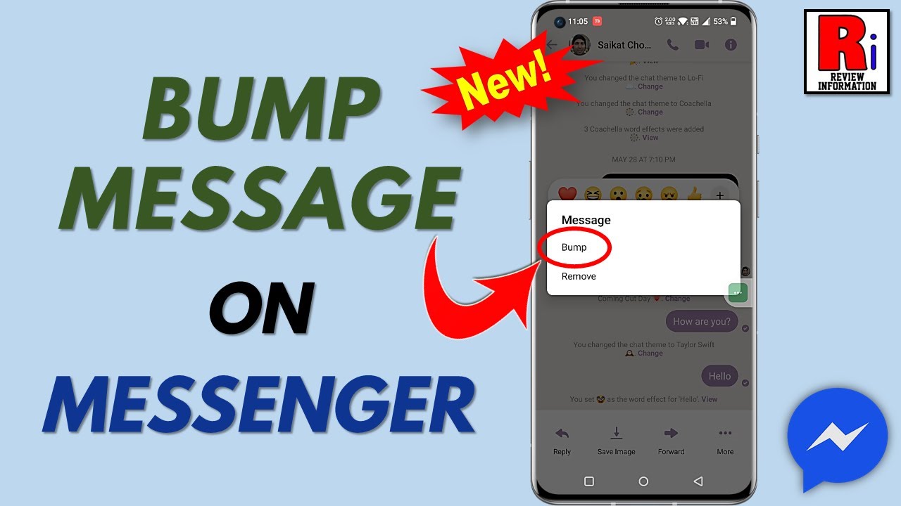 facebook messenger bump