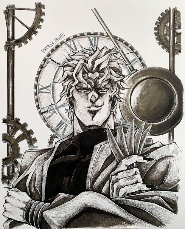 dio brando dibujo