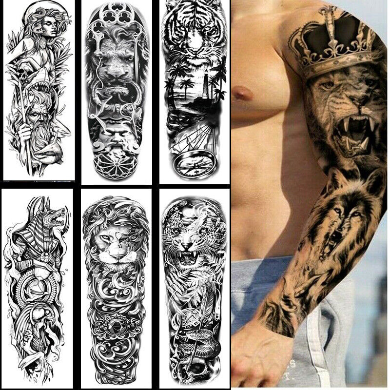 fake leg tattoos