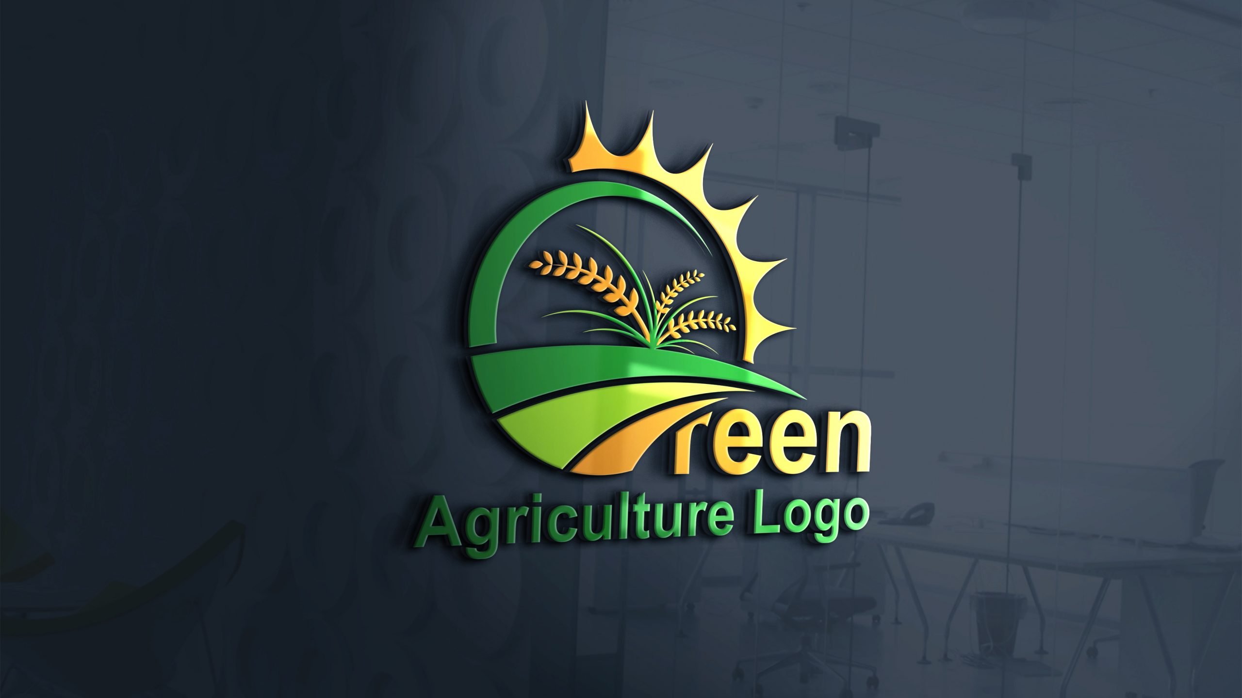 farm logo psd