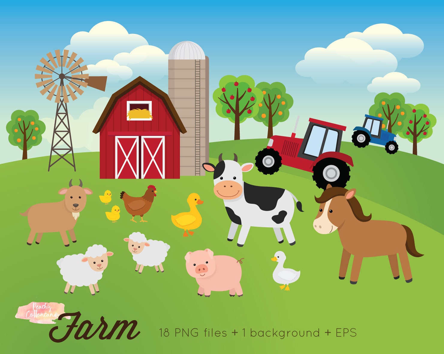 farmyard clipart