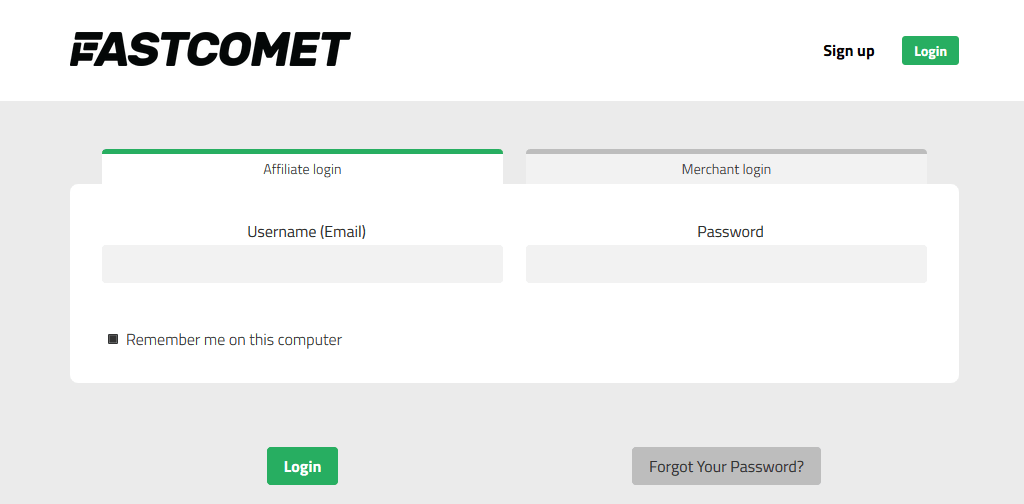 fastcomet login