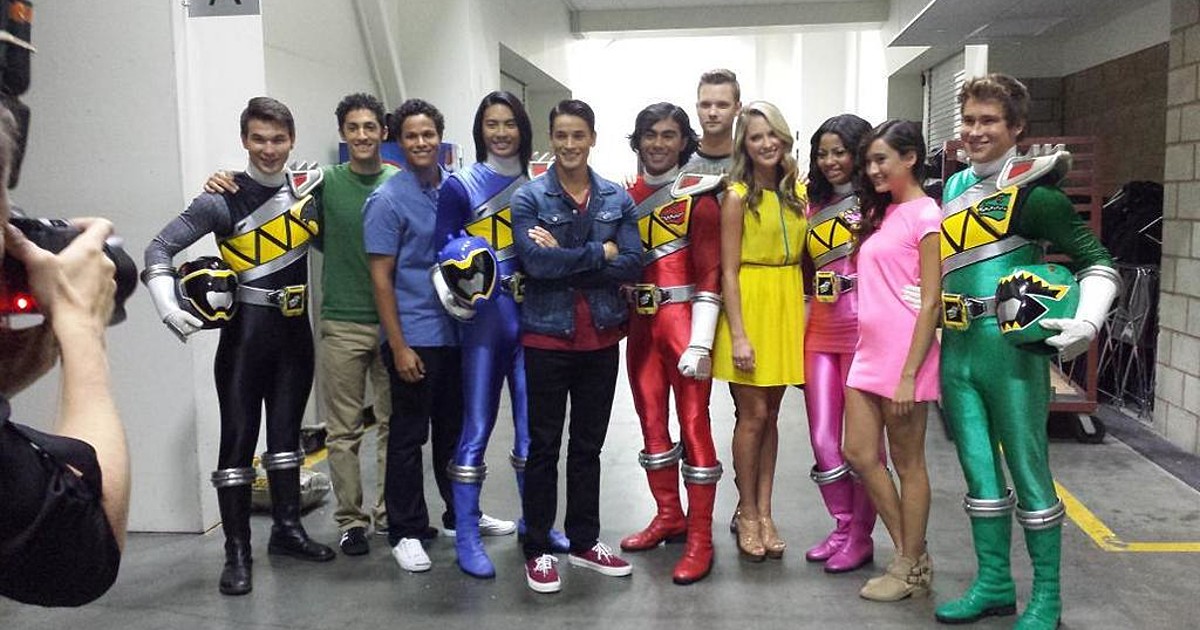 power rangers dino charge cast