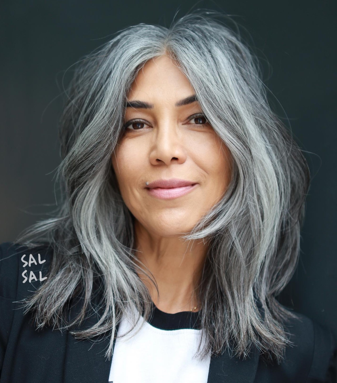 womens gray hairstyles