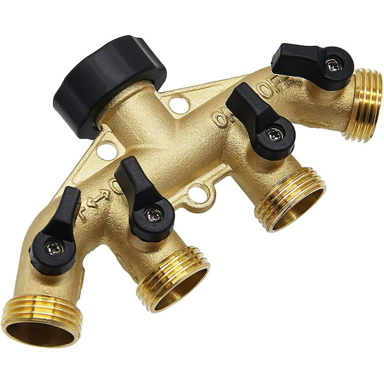 3 way garden hose splitter