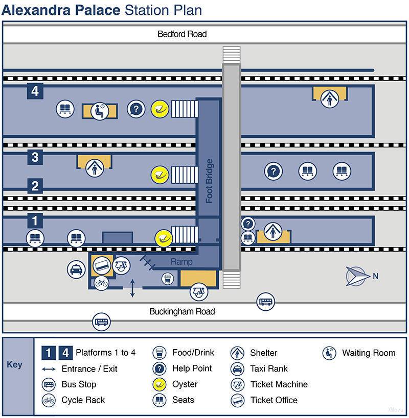 alexandra palace departures