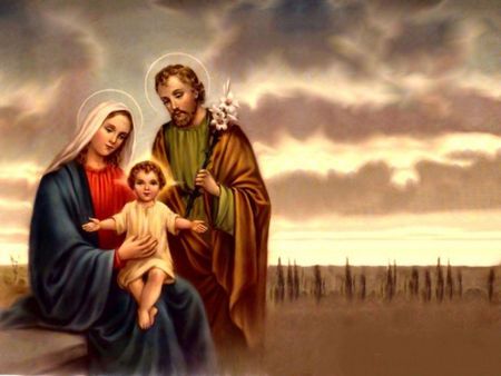 holy family wallpaper hd