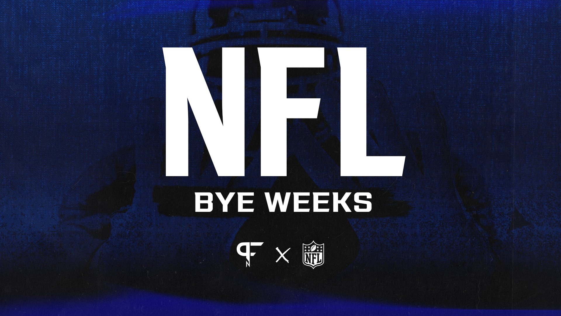 nfl bye weeks 2023