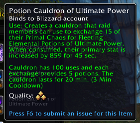 elemental potion of ultimate power