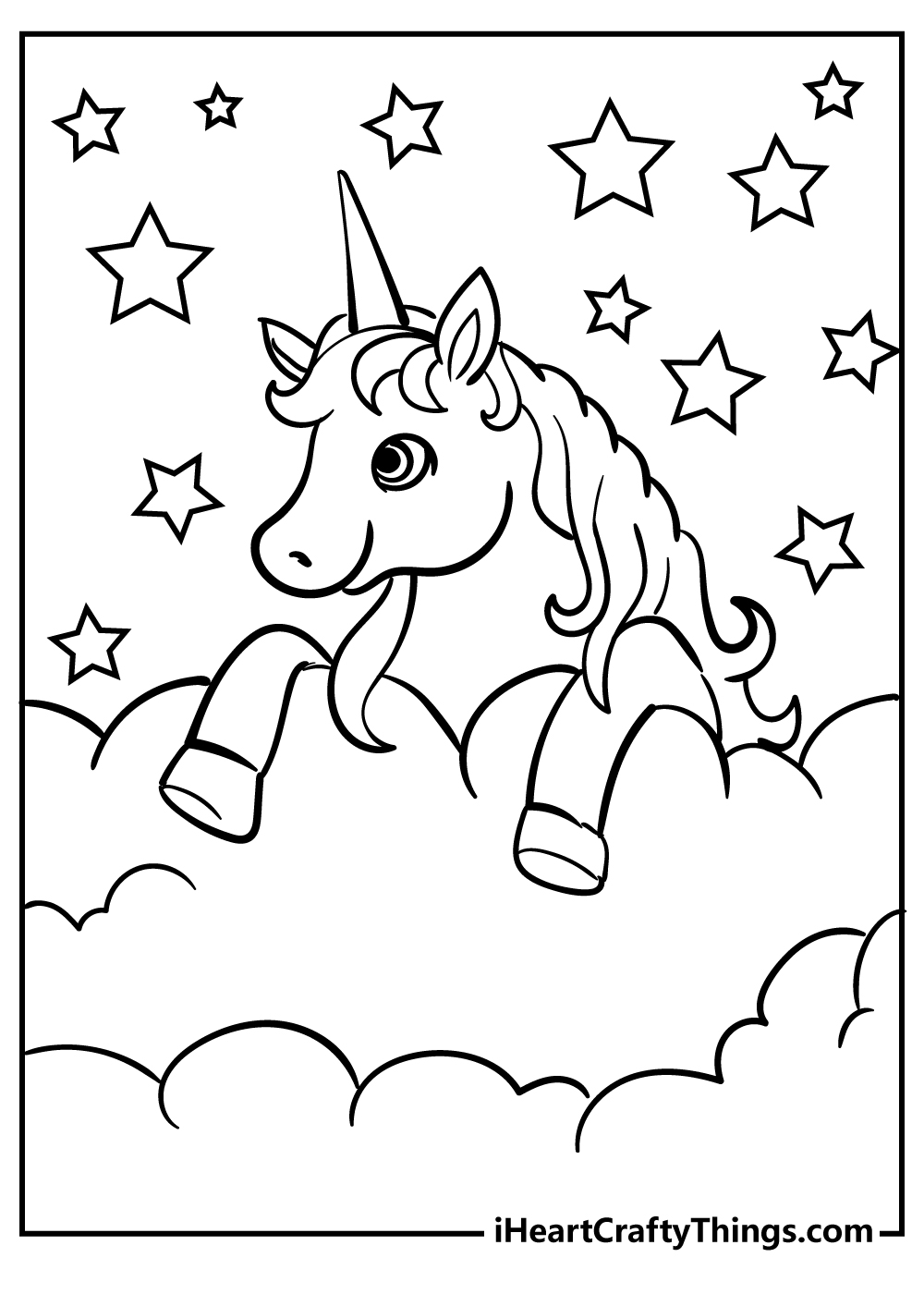 unicorn printable images