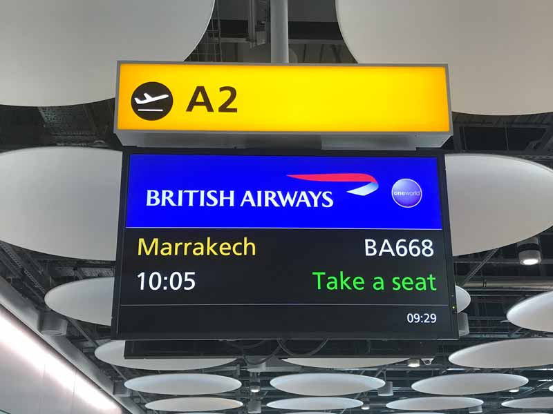 ba departures