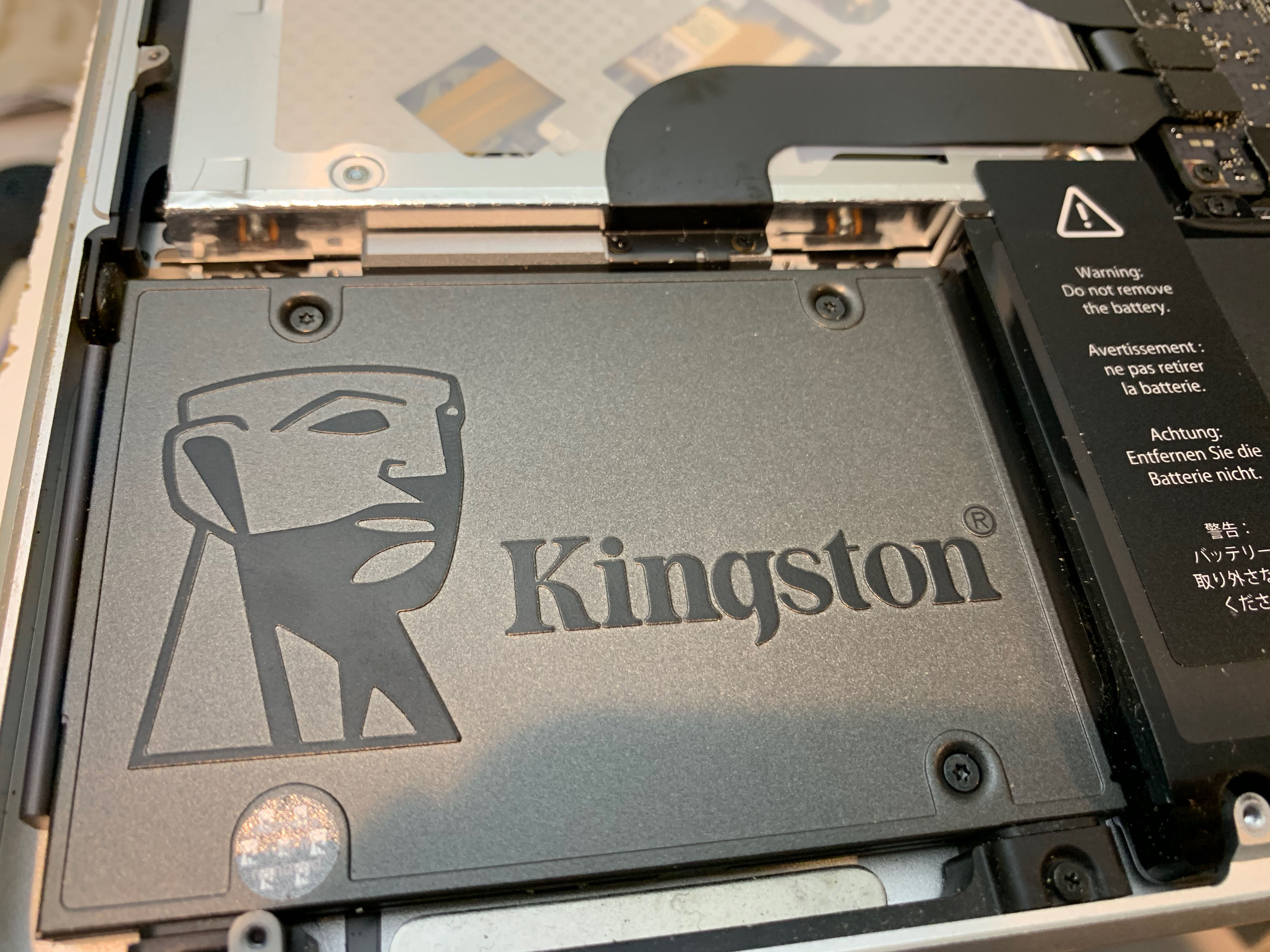 macbook pro 2012 ssd upgrade kit