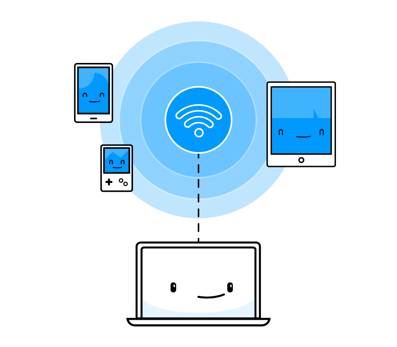 turn your pc into a wifi hotspot