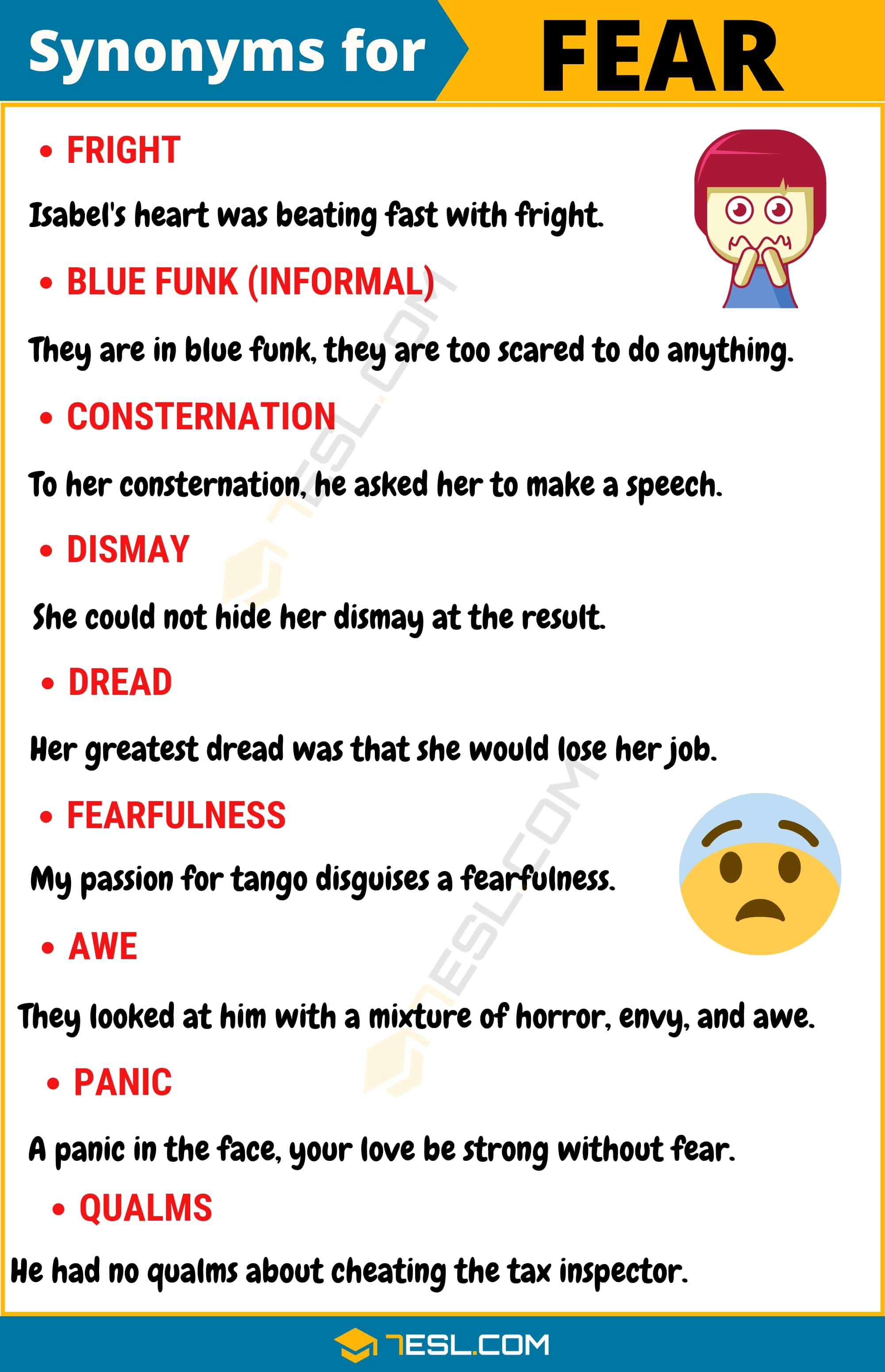 fear synonym