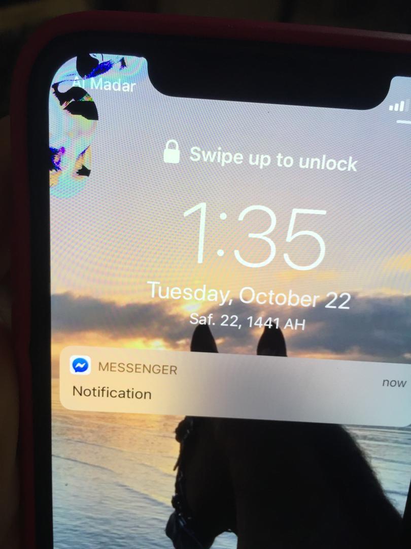 iphone x black spot on screen
