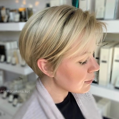 long pixie haircut for fine hair