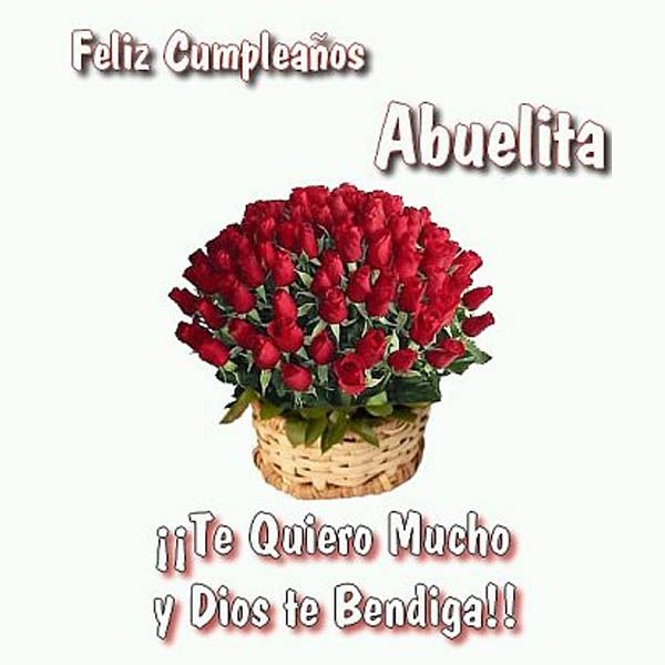 feliz cumpleaños abuelita