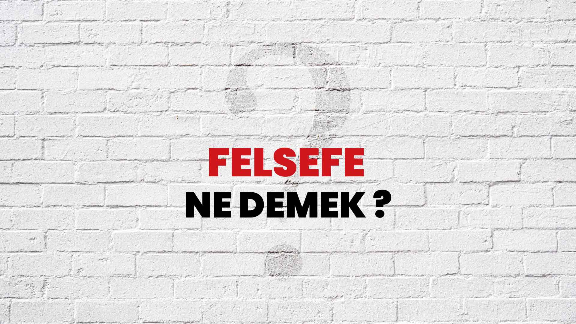 felsefe tdk