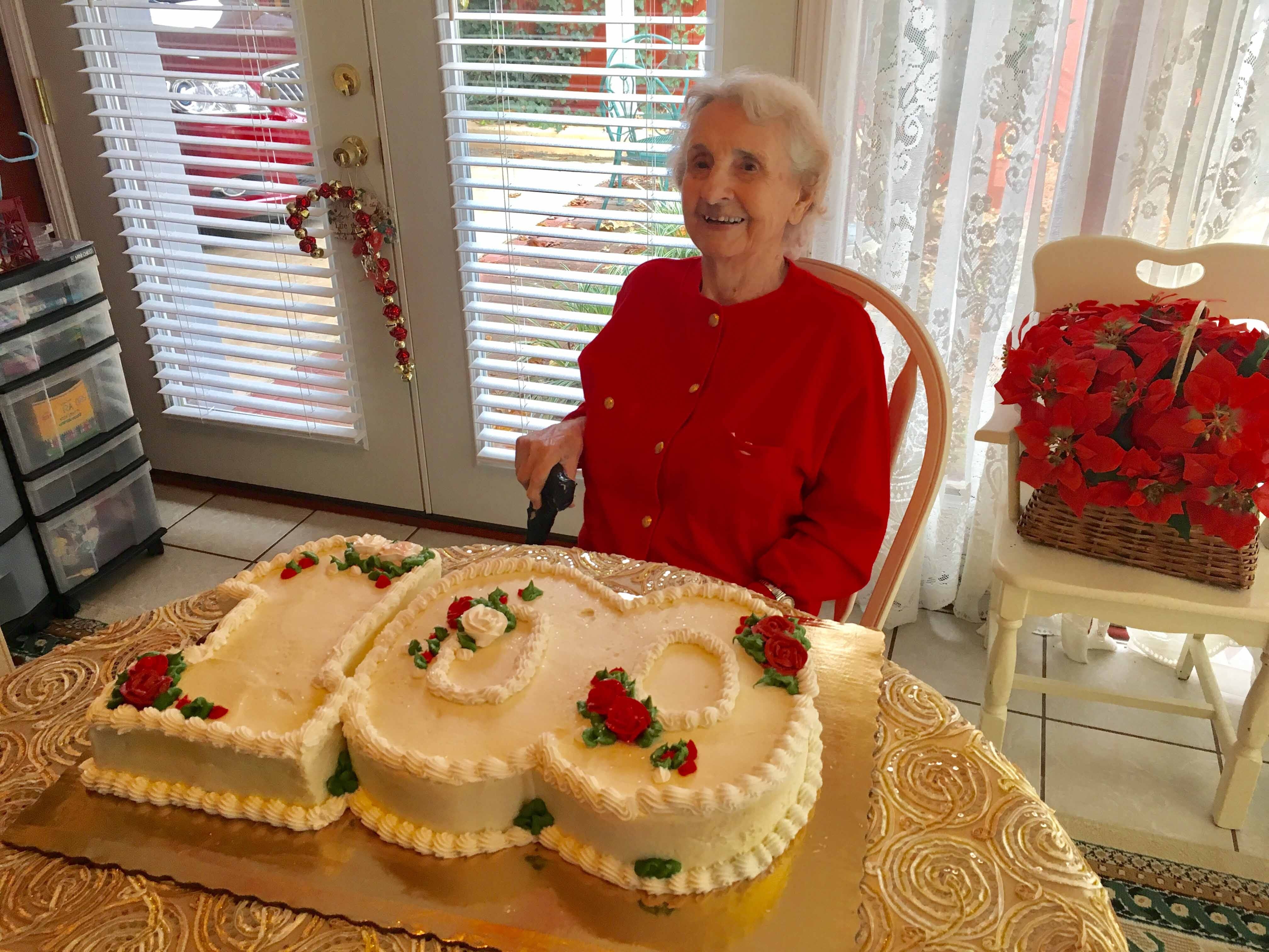 female 100th birthday cake ideas