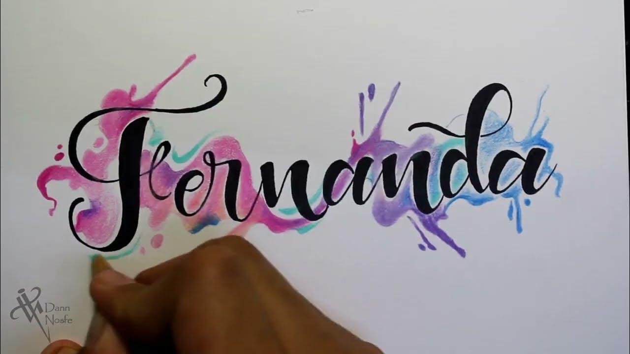 fernanda lettering