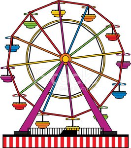 ferris wheel clipart