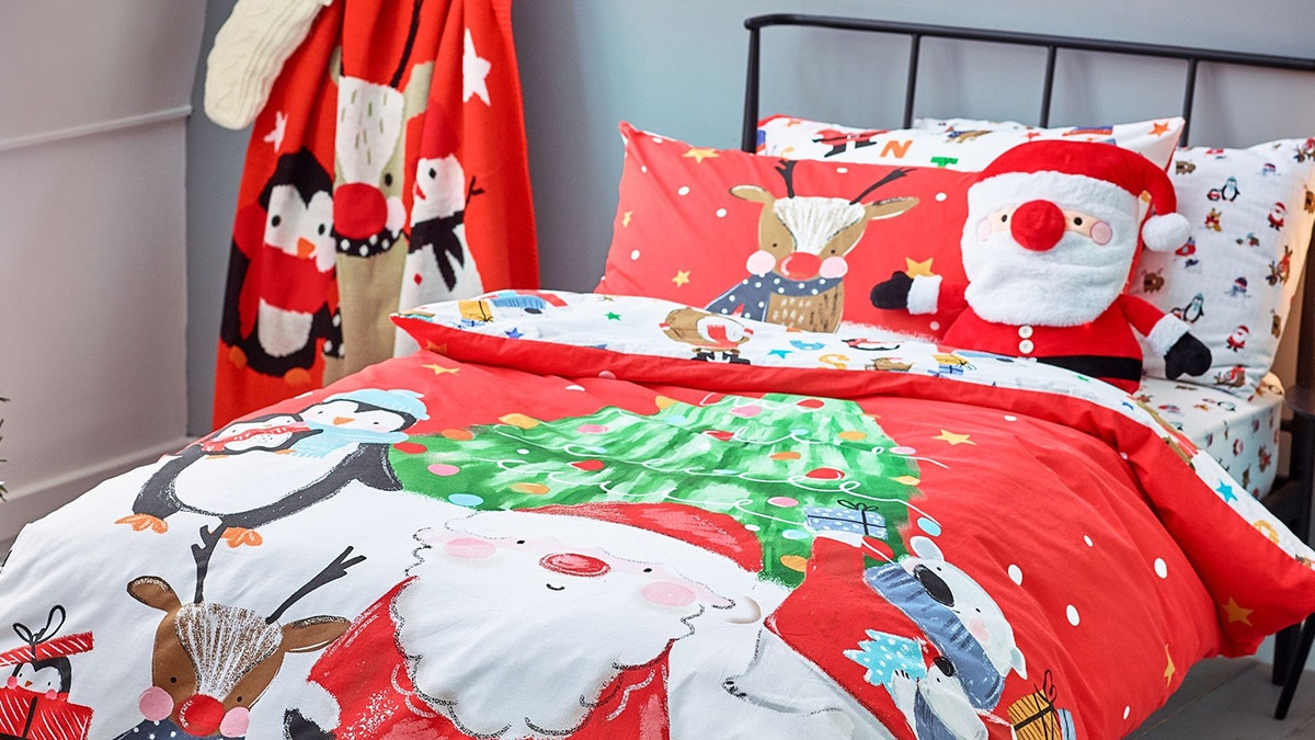 festive bedding