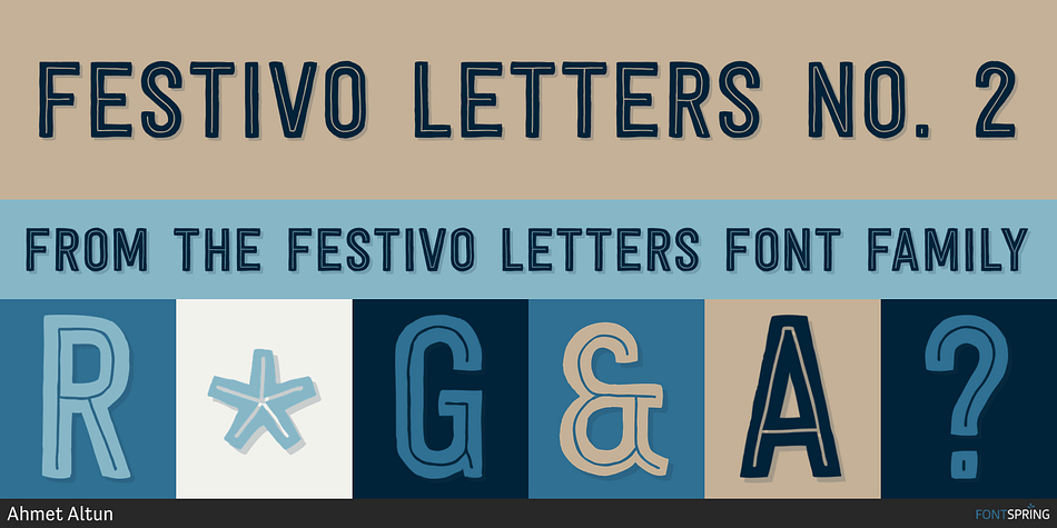 festivo letters