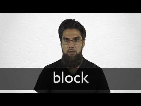 synonyms for block