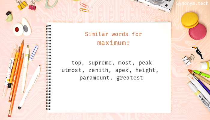 maximal synonym